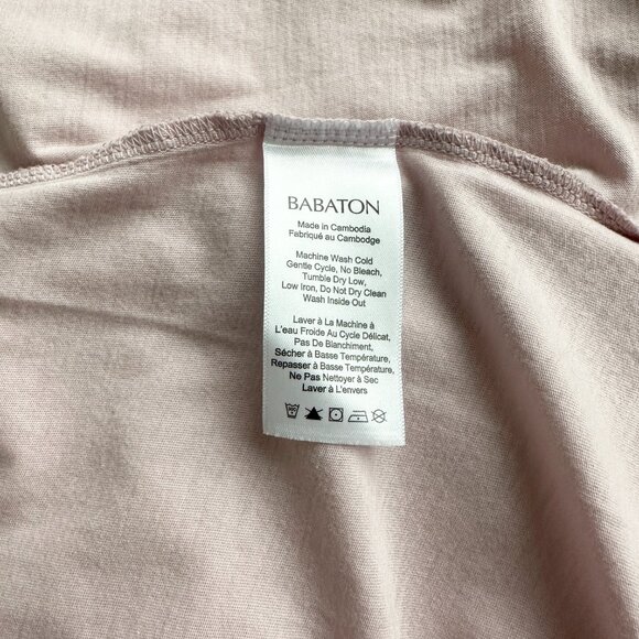 Aritzia Babaton Tank Top Womens Size S Light Dusty Pink - Picture 7 of 7